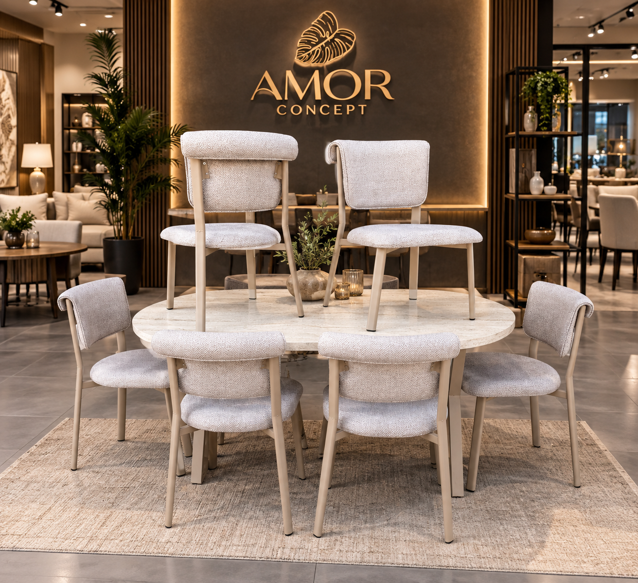 MDF TABLE CHAIR SET