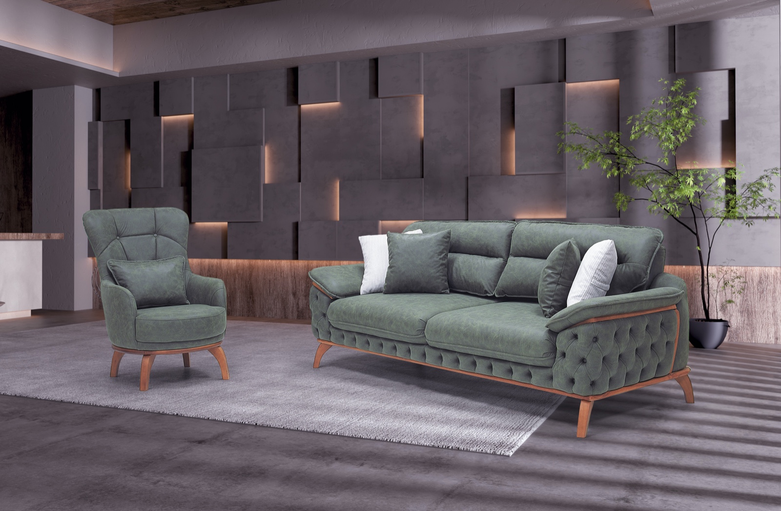 RENETA SOFA SET